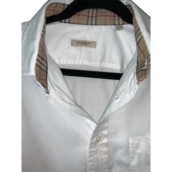 Burberry Other - Burberry London mens long sleeve button down shirt size 17 1/2 L